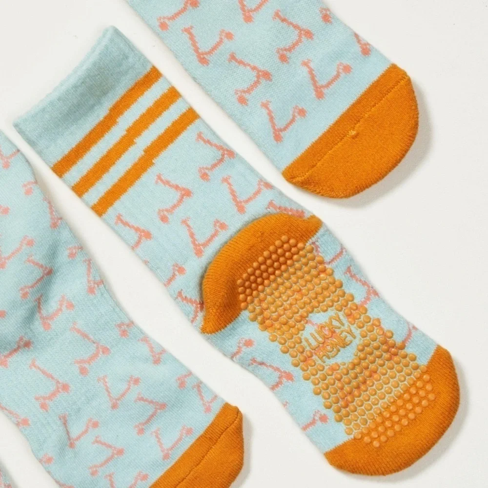 Lucky Honey The Scooter Kids Grippy Socks
